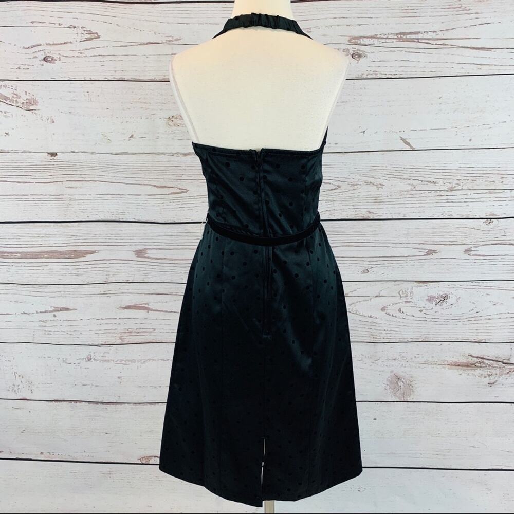 My Michelle little black dress polka dots halter - Picture 5 of 8